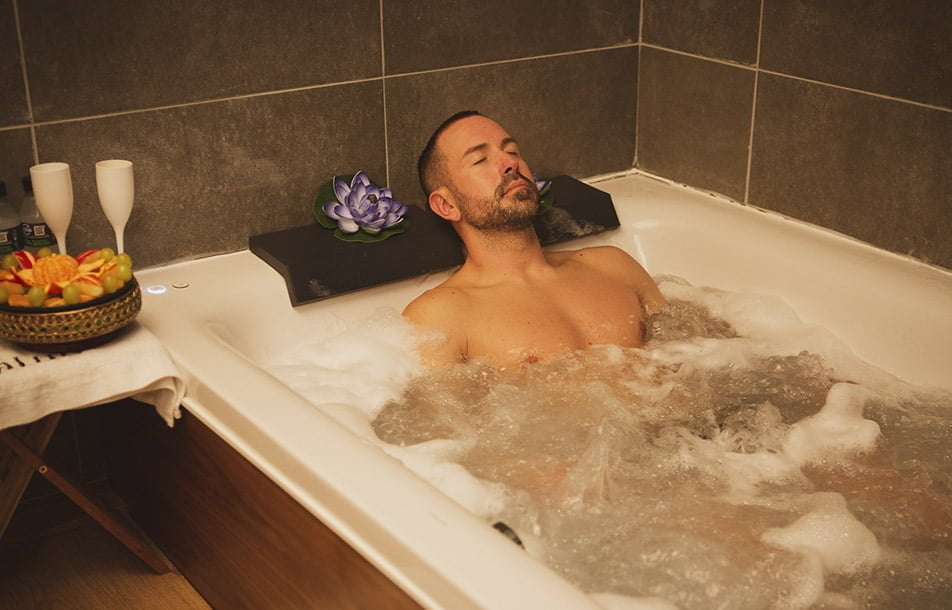Masaje aromático jacuzzi